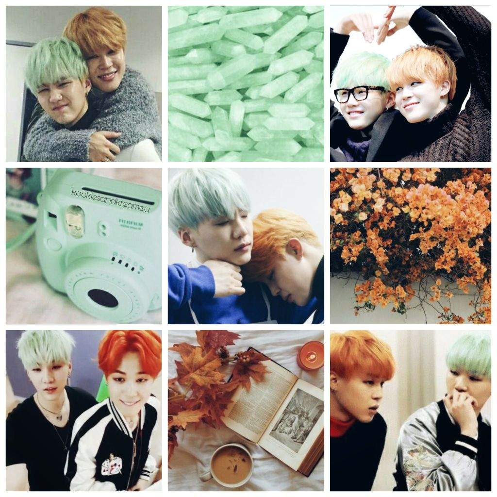 Mint Green and Orange: Yoonmin | ARMY SHIPPERS Amino