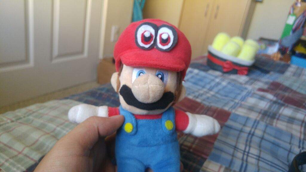 mario odyssey plush with hats