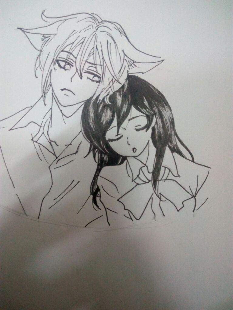 Kamisama-Hajimemashite-Drawing:-Tomoe-and-Nanami-|-Anime-Amino