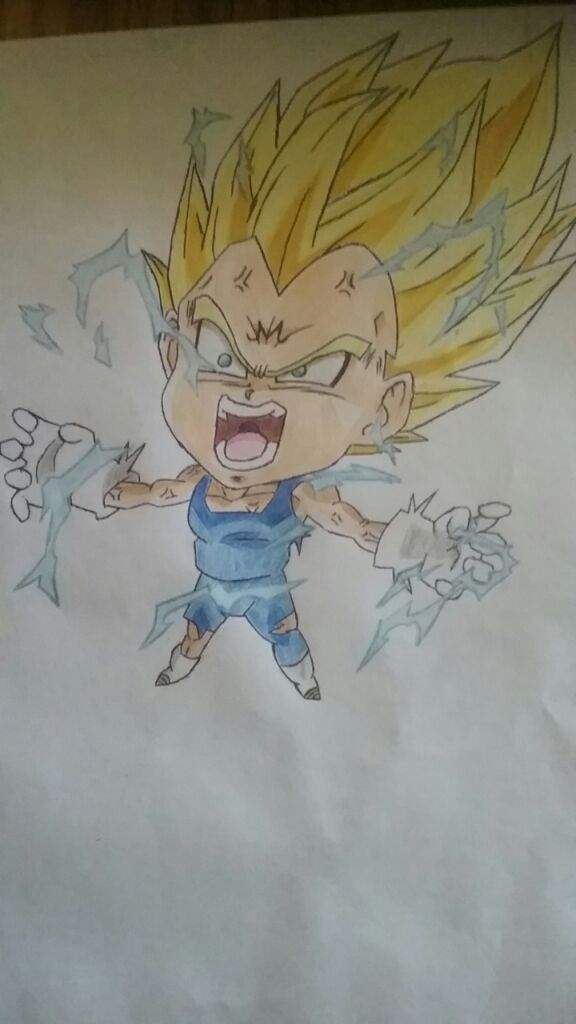 Chibi Vegeta drawing | DragonBallZ Amino