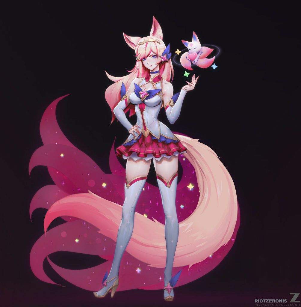 Star Guardian Ahri Cosplay AND MY KIKO League Of Legends Official Amino