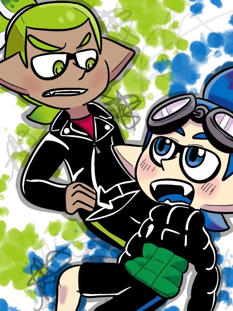 Rider and goggles Splatoon Amino