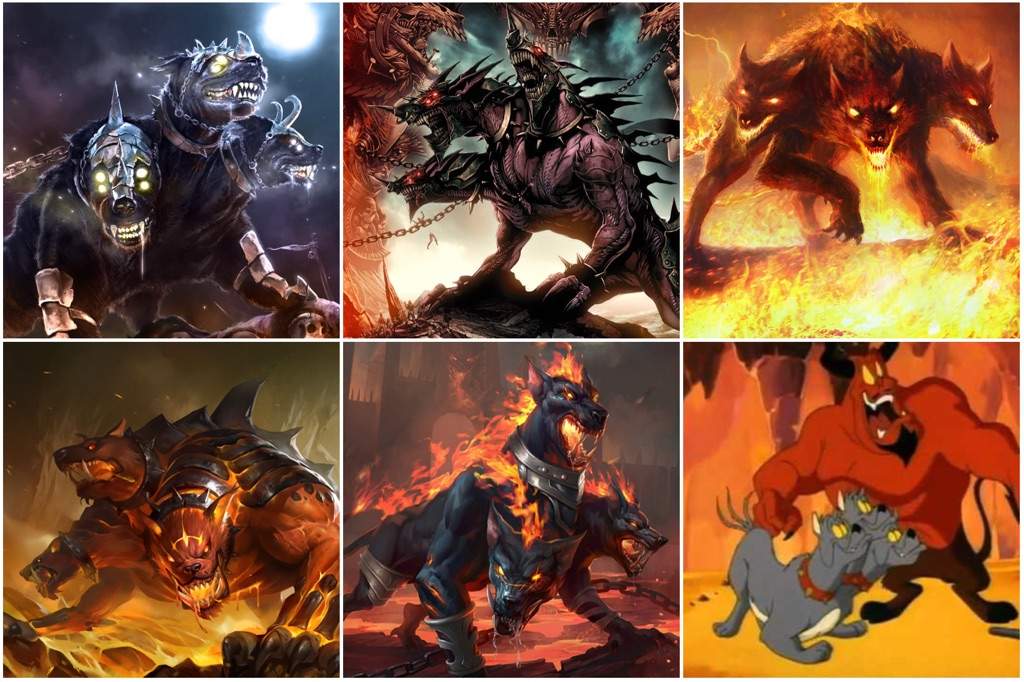 mythical fire dogs