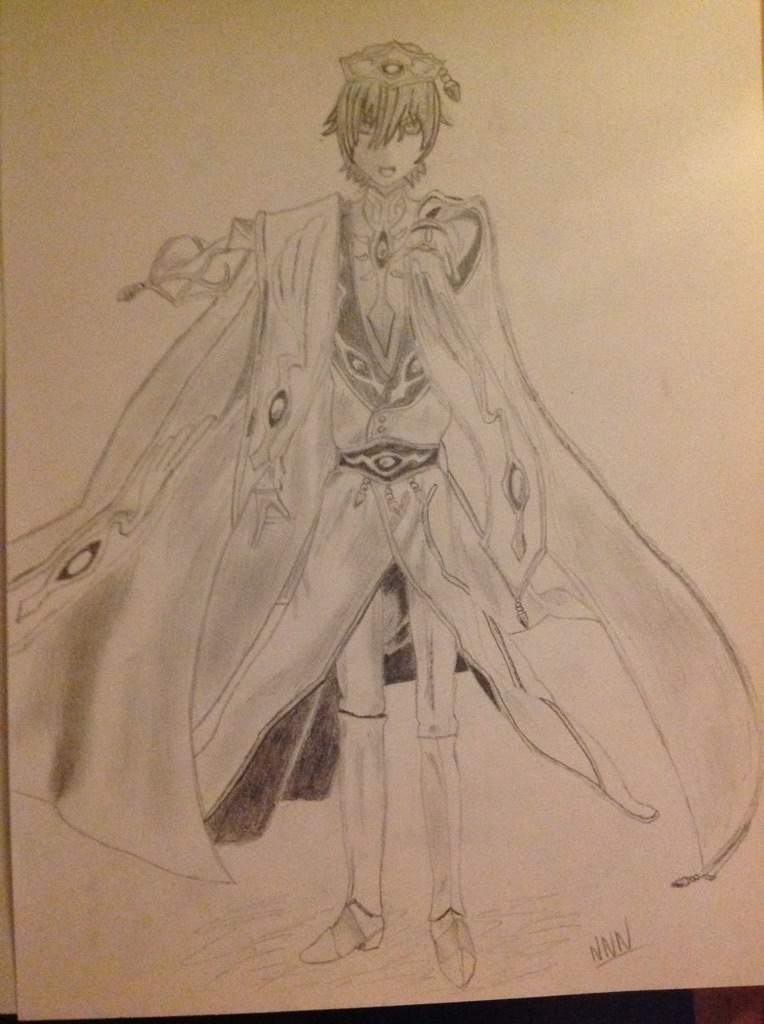 Lelouch Fanart Drawn By Me Code Geass Amino