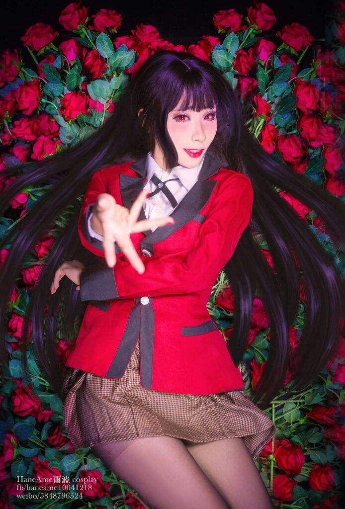♠Yumeko Jabami♠ (🎲Kakegurui🎲) cosplay by 蔡雨波_HaneAme 😍👌 | Anime Amino