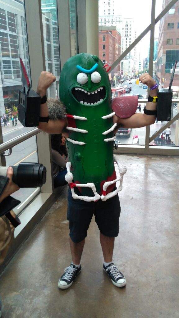 Pickle Rick Cosplay (Fan Expo Toronto 2017) | Horror Amino