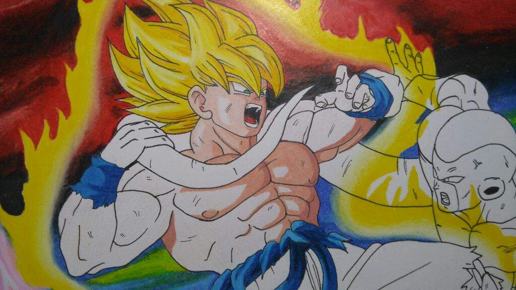 Goku 🆚 Frieza drawing | DragonBallZ Amino