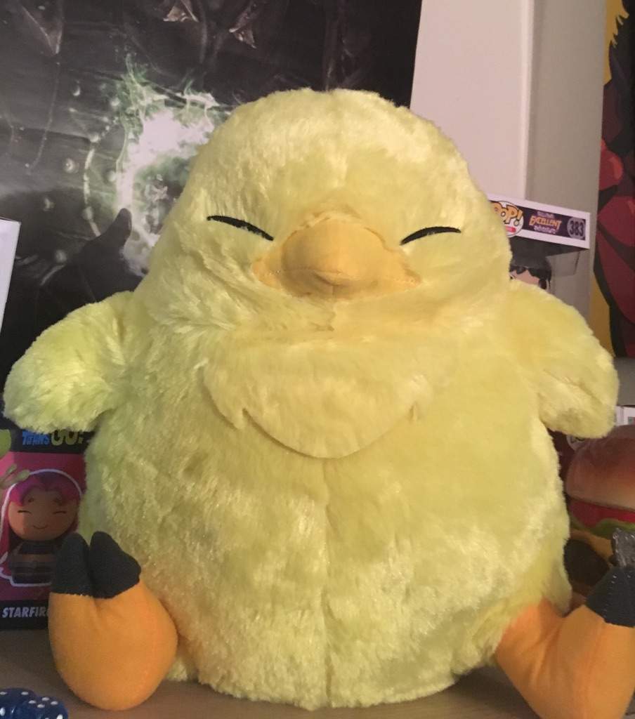 fat chocobo stuffed animal