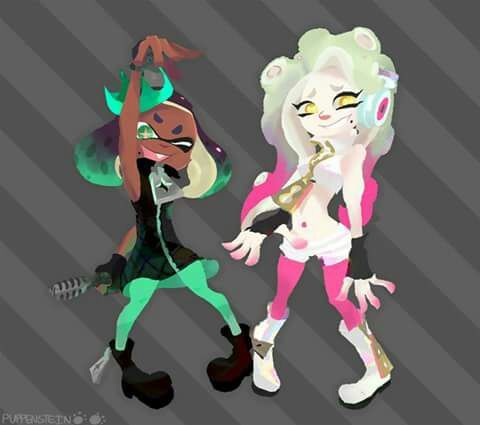 Pearl and Marina Color Swap | Splatoon Amino