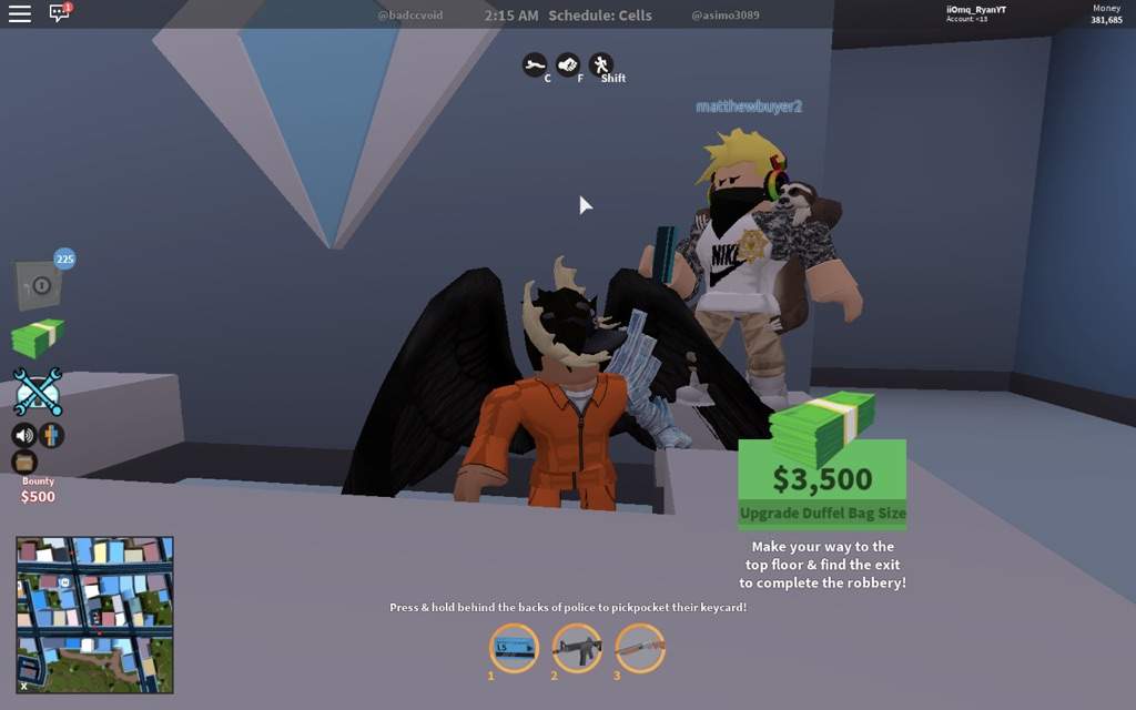 cops robbers roblox