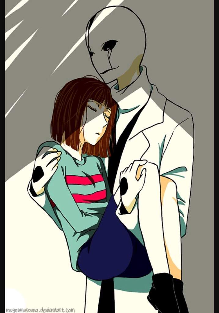 Fangirl Gaster X Frisk Undertale Amino