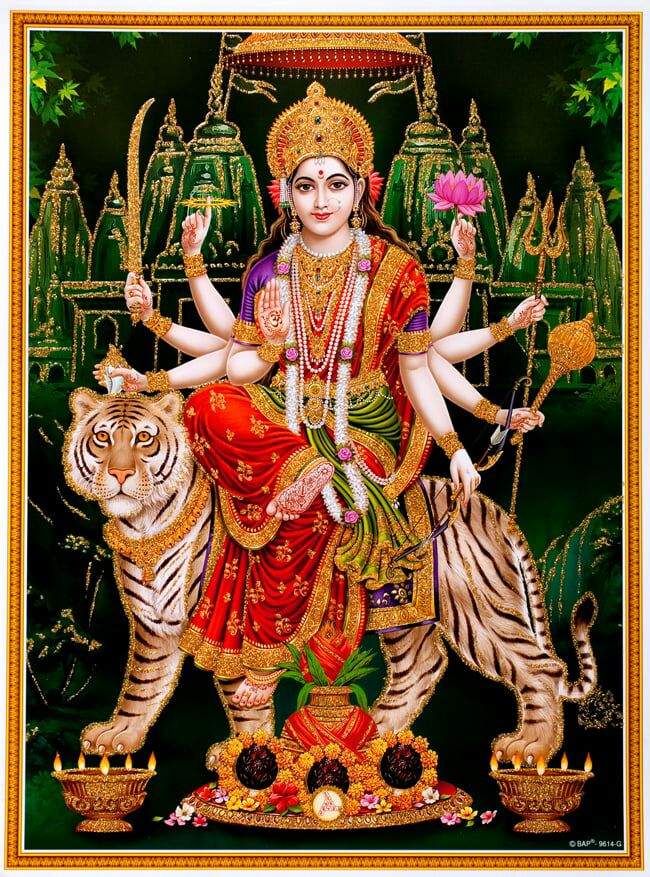 Durga, The Divine Mother, Hinduism. | Mythology & Folklore Amino