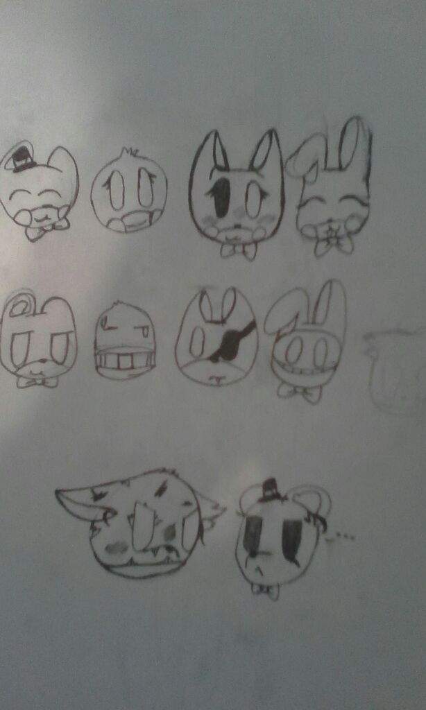 some fnaf drawings five nights at freddy s amino some fnaf emoji s