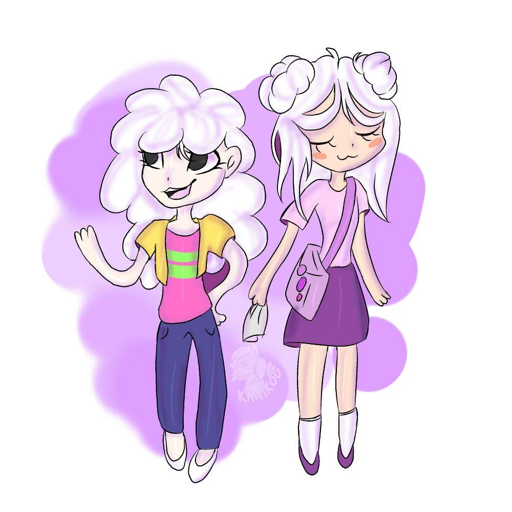 Today I have a randim doddle of Teri and Masami.I know tgat this style is w...