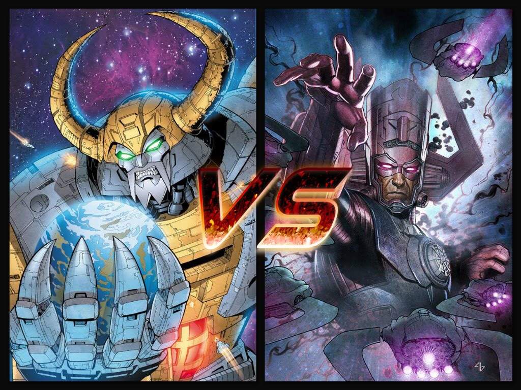 Unicron Vs Galactus Transformers Amino