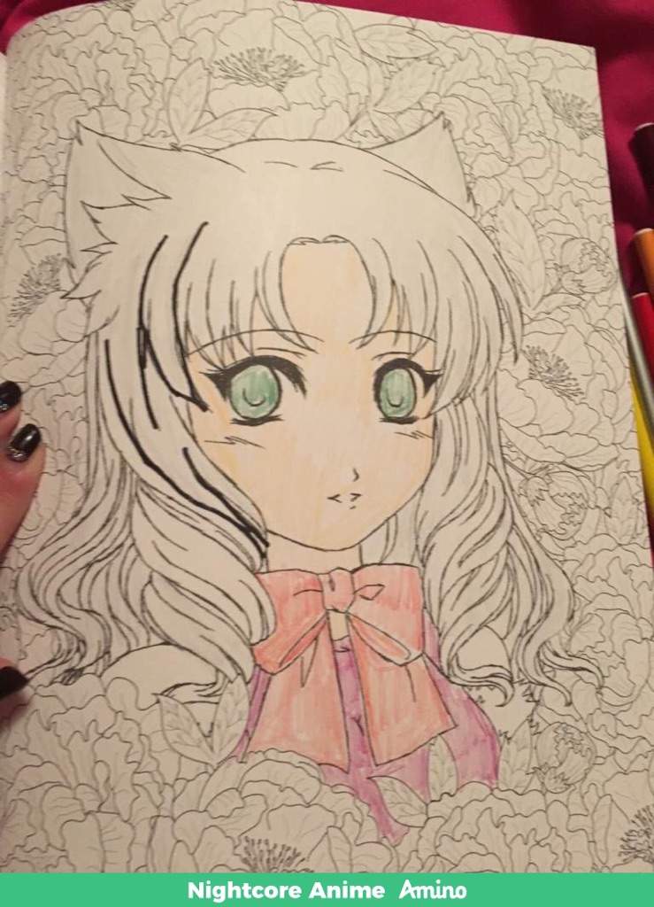 710 Nightcore Anime Coloring Pages Pictures