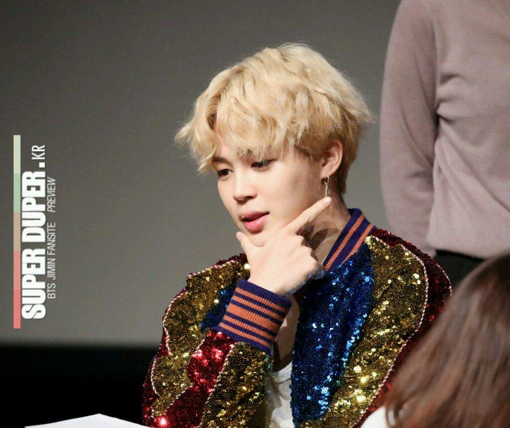 Jimin At Recent Fansigns | Park Jimin Amino