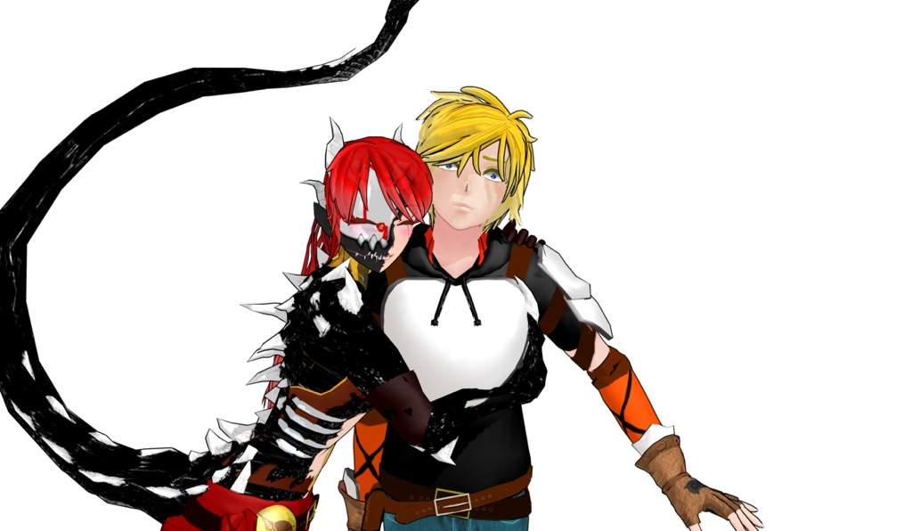 Jaune And Grimm Pyrrha Rwby Amino