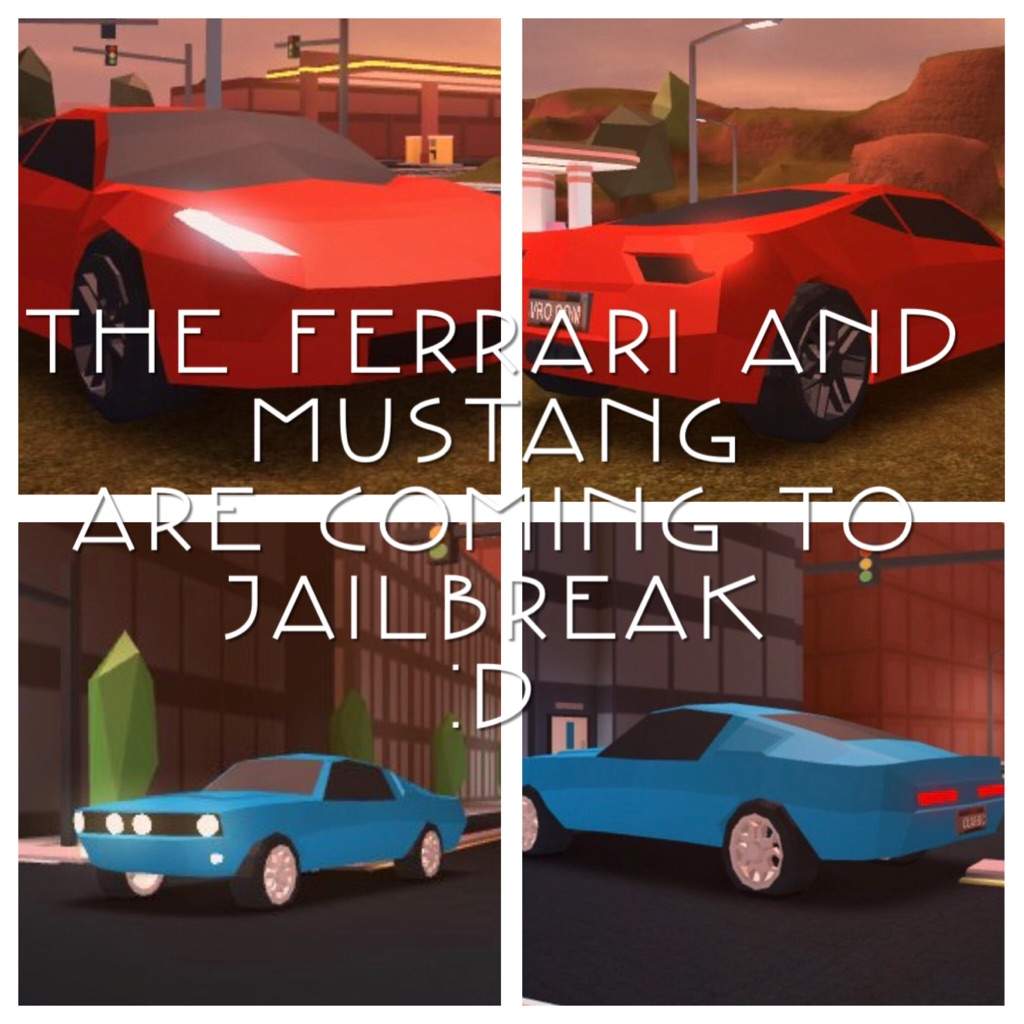 Mustang Roblox Jailbreak Cars
