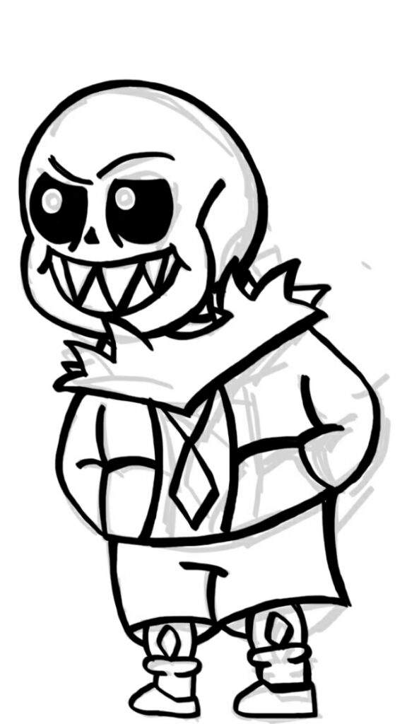 Drawing Underfell Sans Undertale Aus Amino