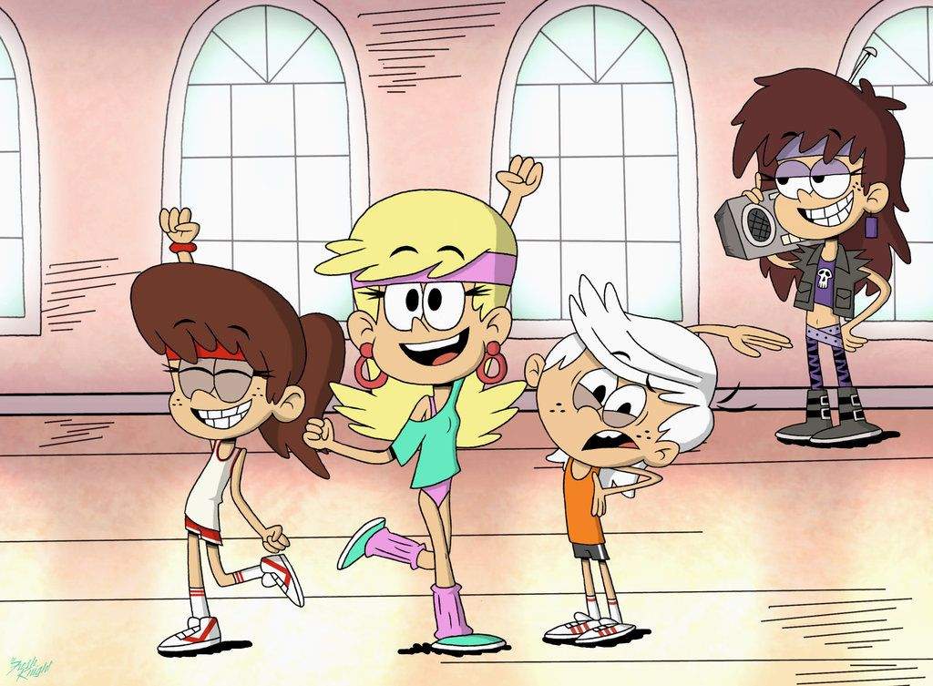 The Loud House 80s Style by TheFreshKnight | The Loud House Amino Amino