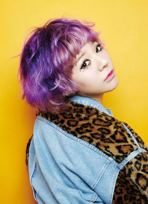 BEST kpop female idols that rocked purple hair KPop Amino