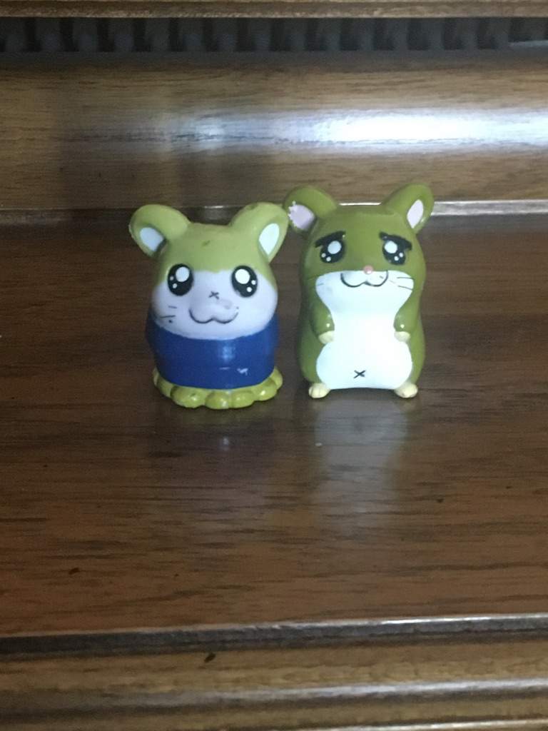 hamtaro rubber figures