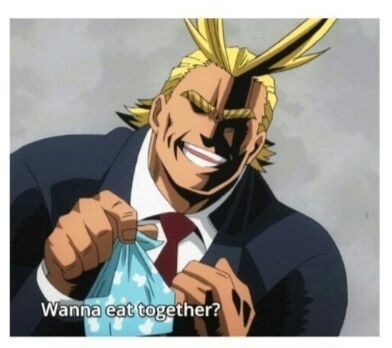 Life questions: Would you eat lunch with All Might? | My Hero Academia ...