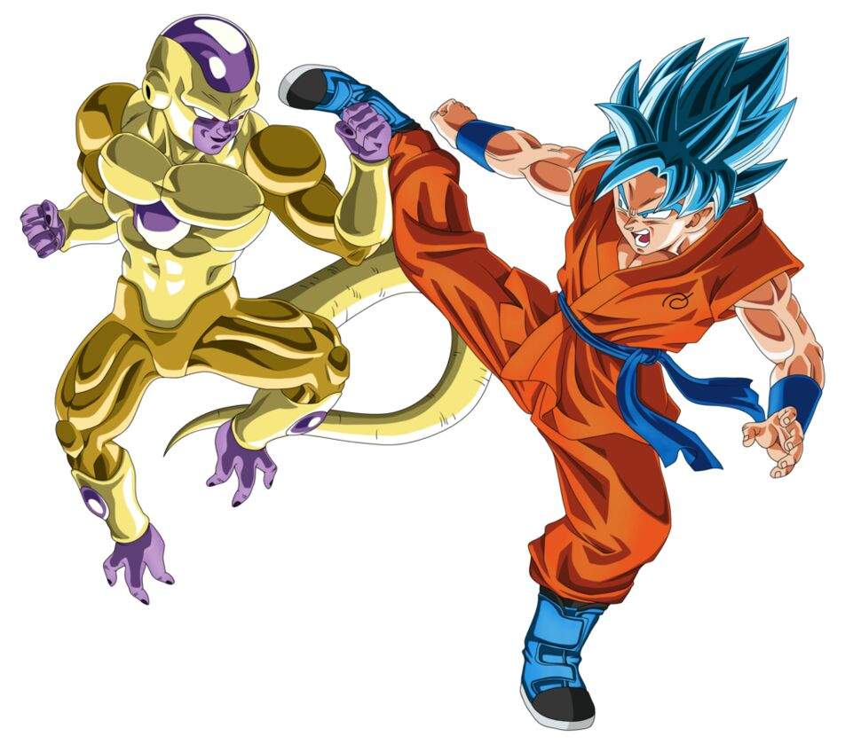 Freeza dourado vs goku super ssj blue | Dragon Ball Oficial™ Amino