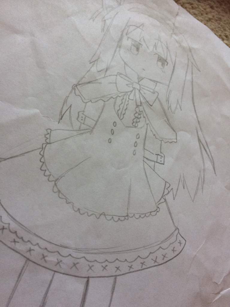 Old Homura Witch Sketch | Madoka Magica Amino