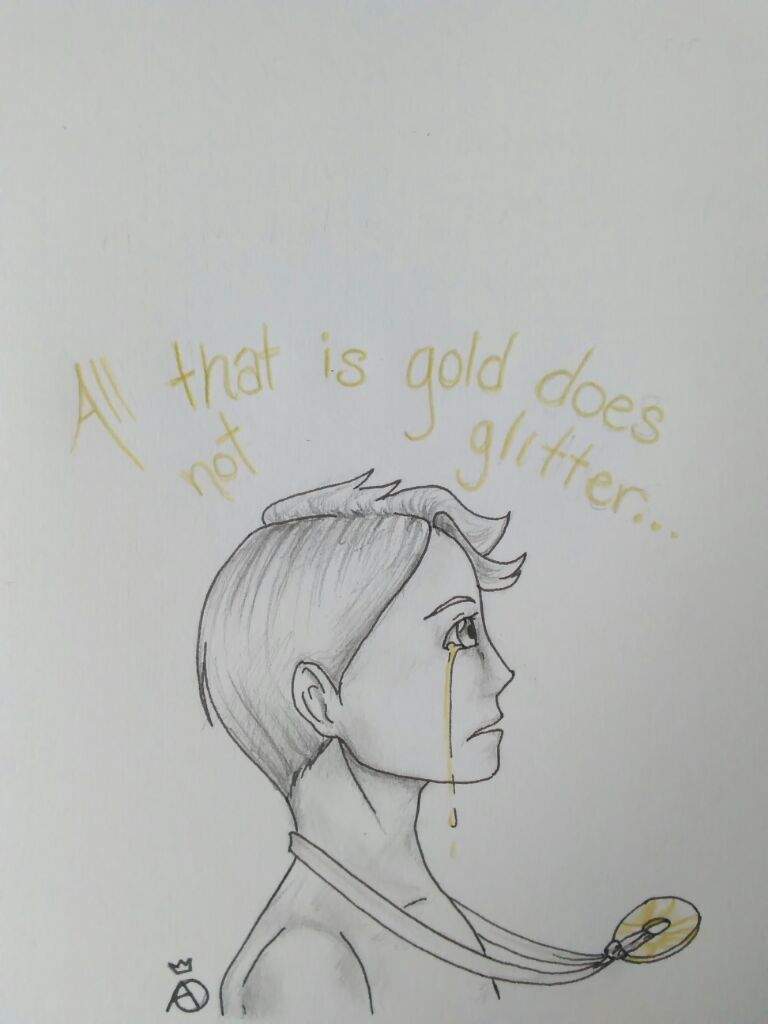 Inktober 1 All That Is Gold Yuri On Ice Amino