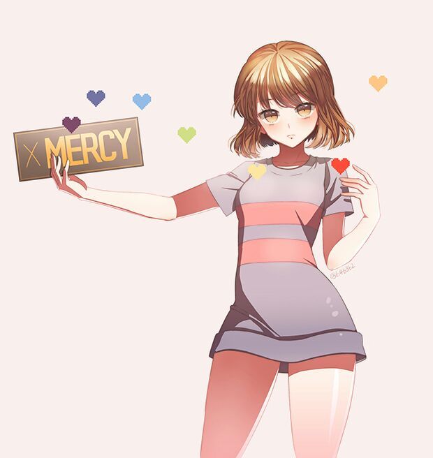 Frisk Versao Anime Manga Undertale Brasil Amino