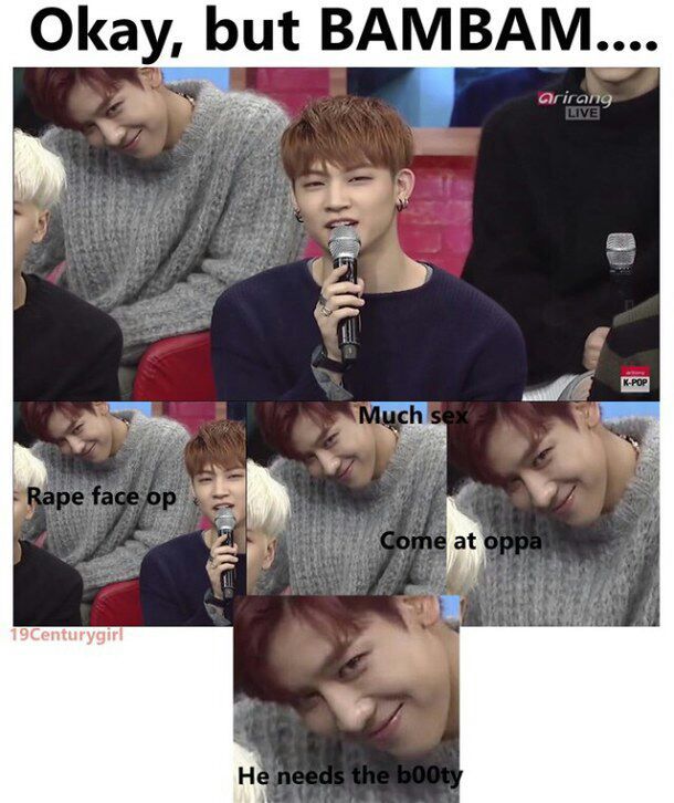 Got7 Bam Bam funny memes collection.. | GOT7 Amino