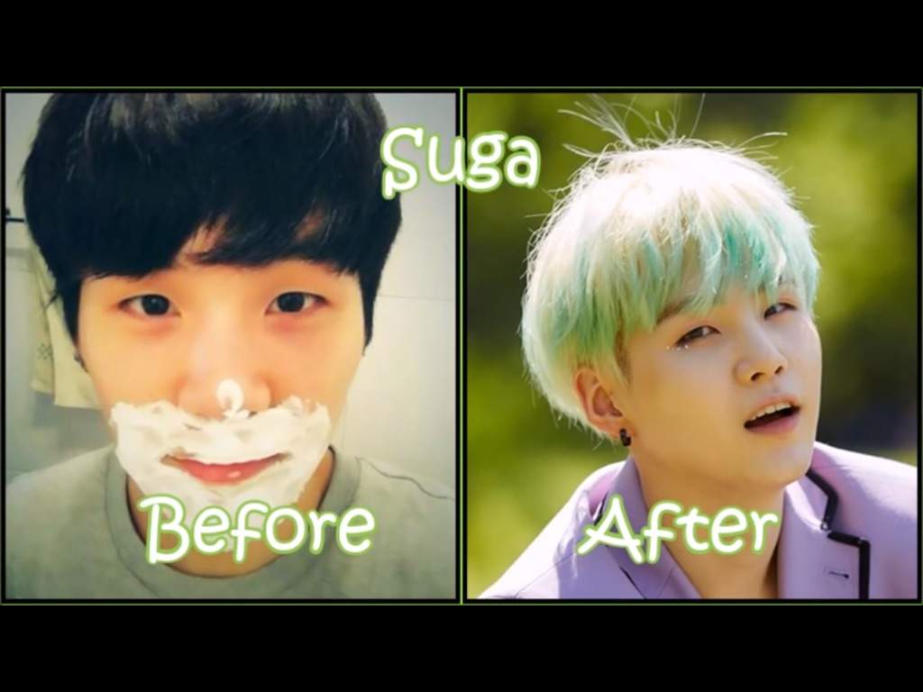 Bts Before And After Armys Amino 3992