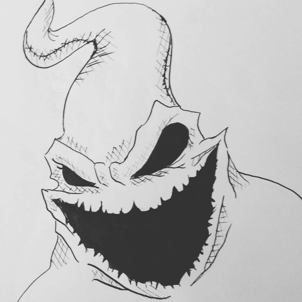 Oogie Boogie Drawing Drawing Art Ideas The halloween special of the how to ...