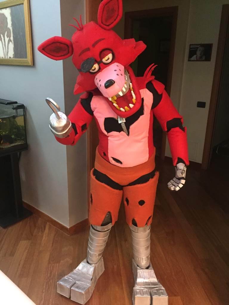 Foxy cosplay finished! Five Nights At Freddy's Amino