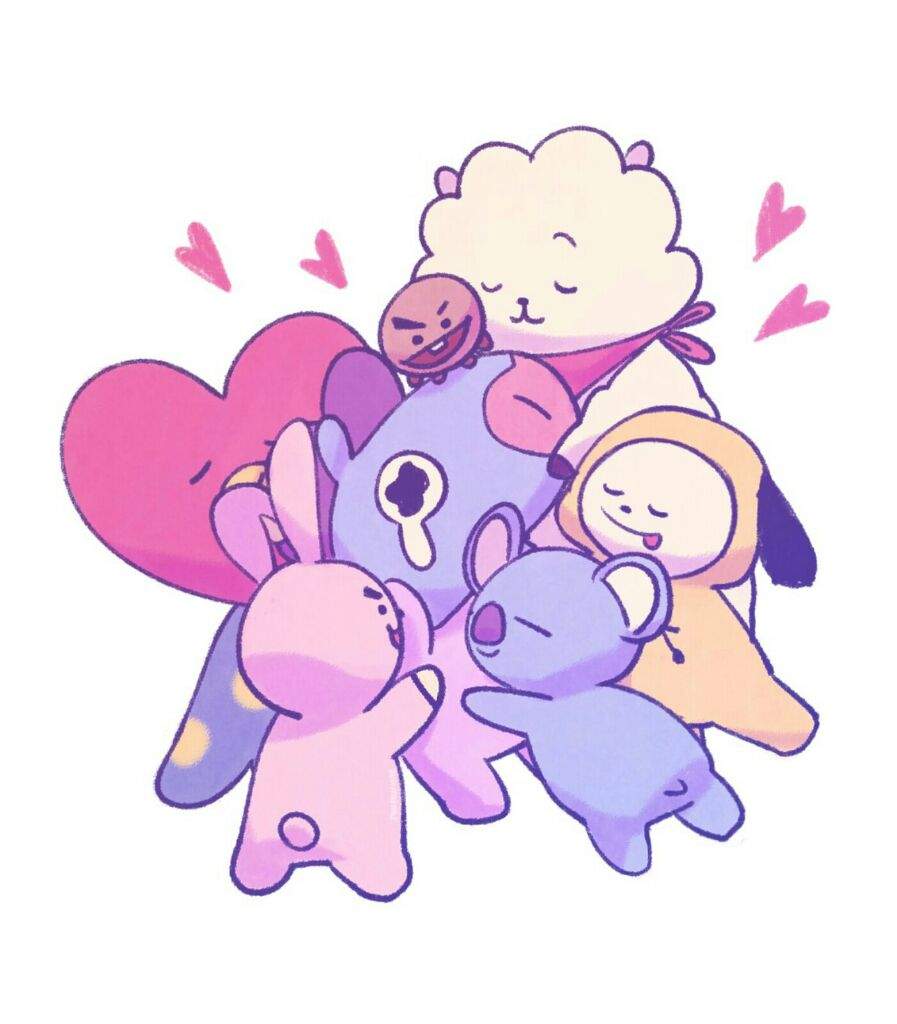 BT21 SO CUTE OMG💞 #loveyourselfjhope | ARMY's Amino