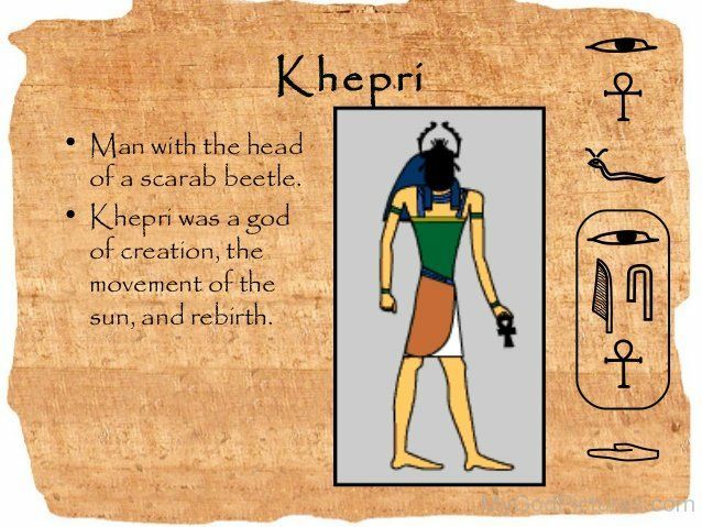 khepri egyptian god