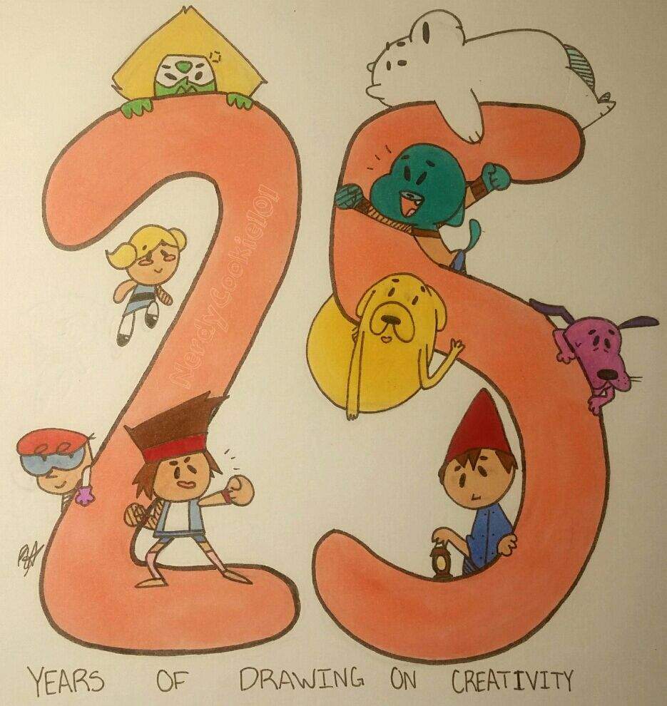 Cartoon Network 25 Anniversary | Drawing | Cartoon Amino