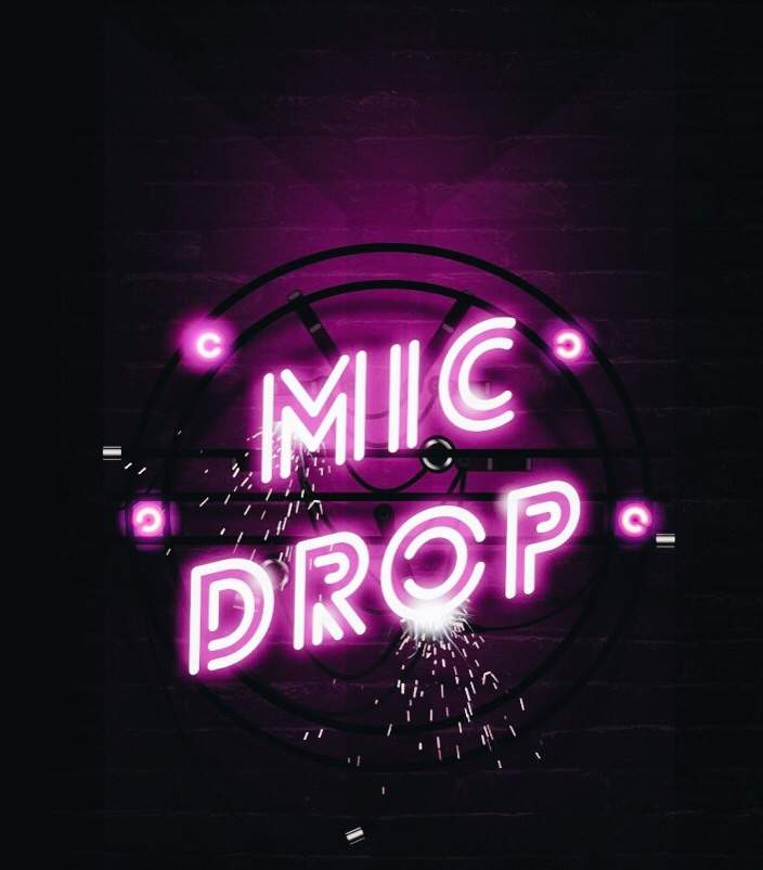 Обои mic drop