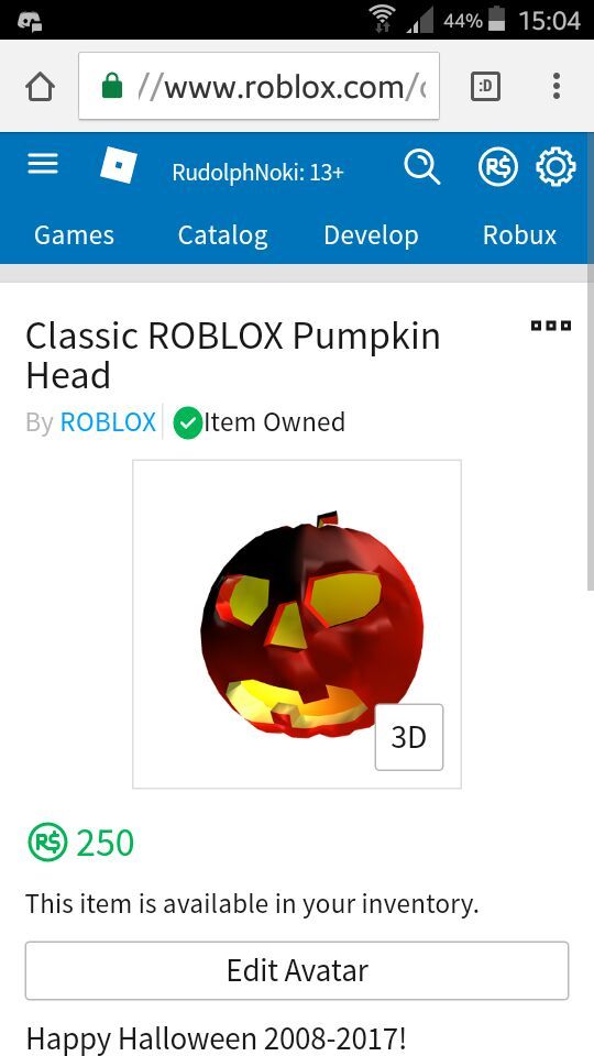 Hallowin Lukk Roblox Amino - classic roblox pumpkin head