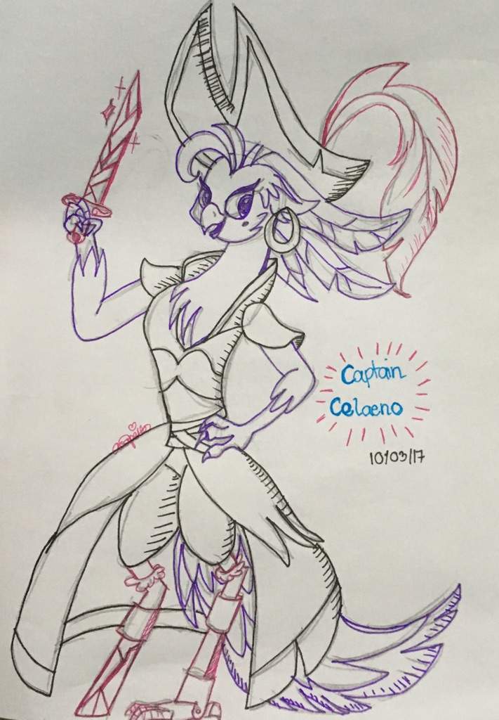 Captain Celaeno 🌊 Drawing! | Equestria Unofficial Fan Club Amino