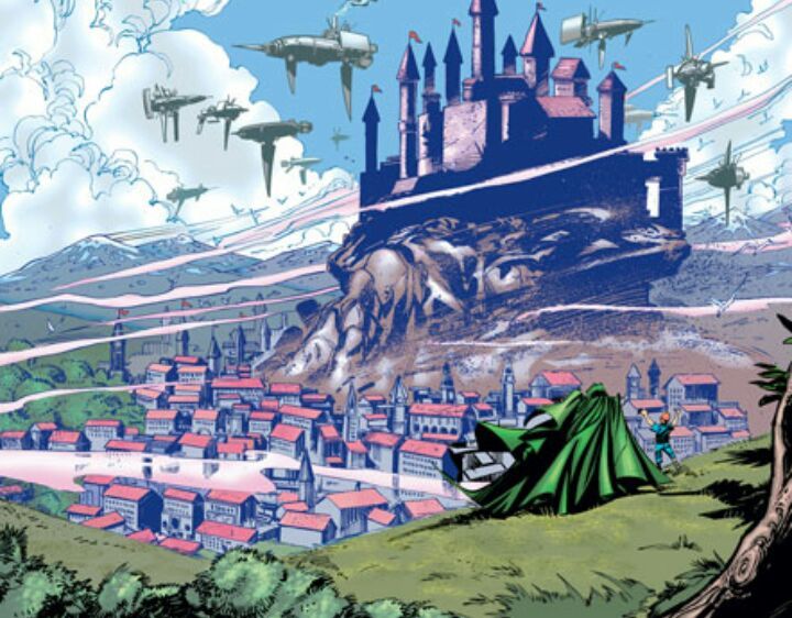 Kingdom of latveria. Доктор дум Латверия. Латверия Марвел. Замок Дума Марвел. Castle Doom Latveria.