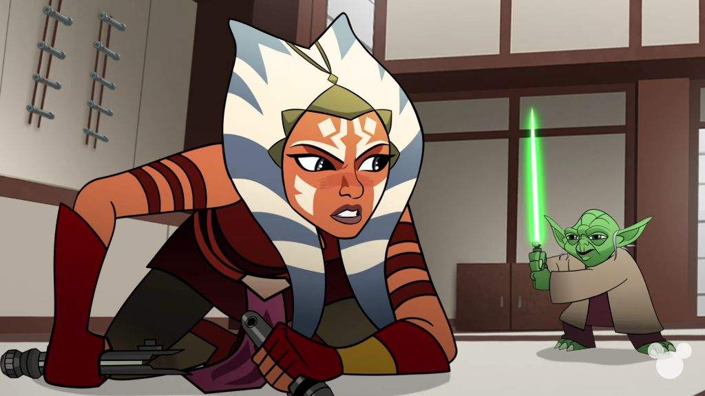 ahsoka second lightsaber