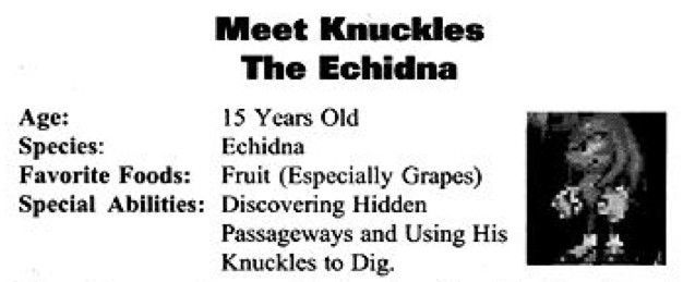 Character Appreciation Month: Knuckles the Echidna Trivia! | Sonic the