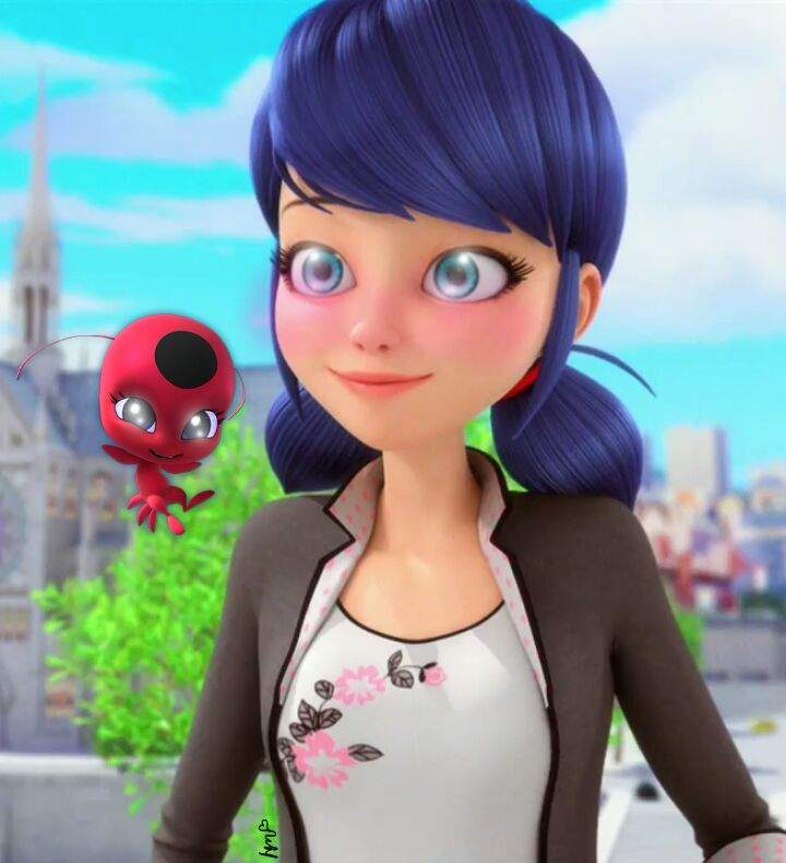 My frist MLB edit: Marinette and tikki i hope you like it program ...