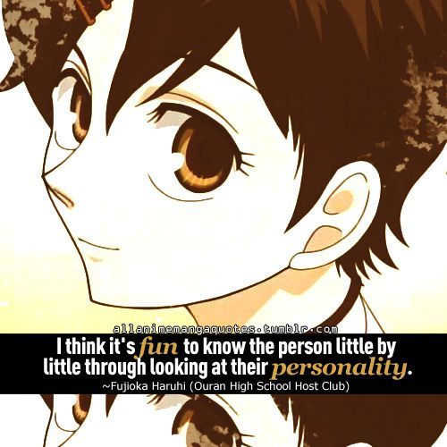 Haruhi Fujioka Quotes Wiki Anime Amino