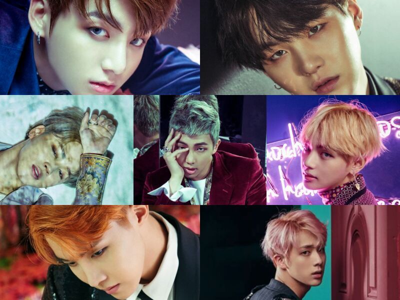 Kim Namjoonkim Seok Jinmin Yoongijung Hoseokpark Jiminkim Taehyungjeon Jungkook Bts 