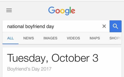 Happy national boyfriend day