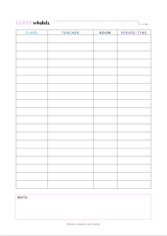 School Free Printables Pack | School Amino